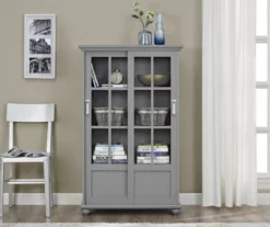 Ameriwood Glass Door 4-Shelf Bookcases 18 Ameriwood Glass Door 4-Shelf Bookcases -Biglots Sales 810369313