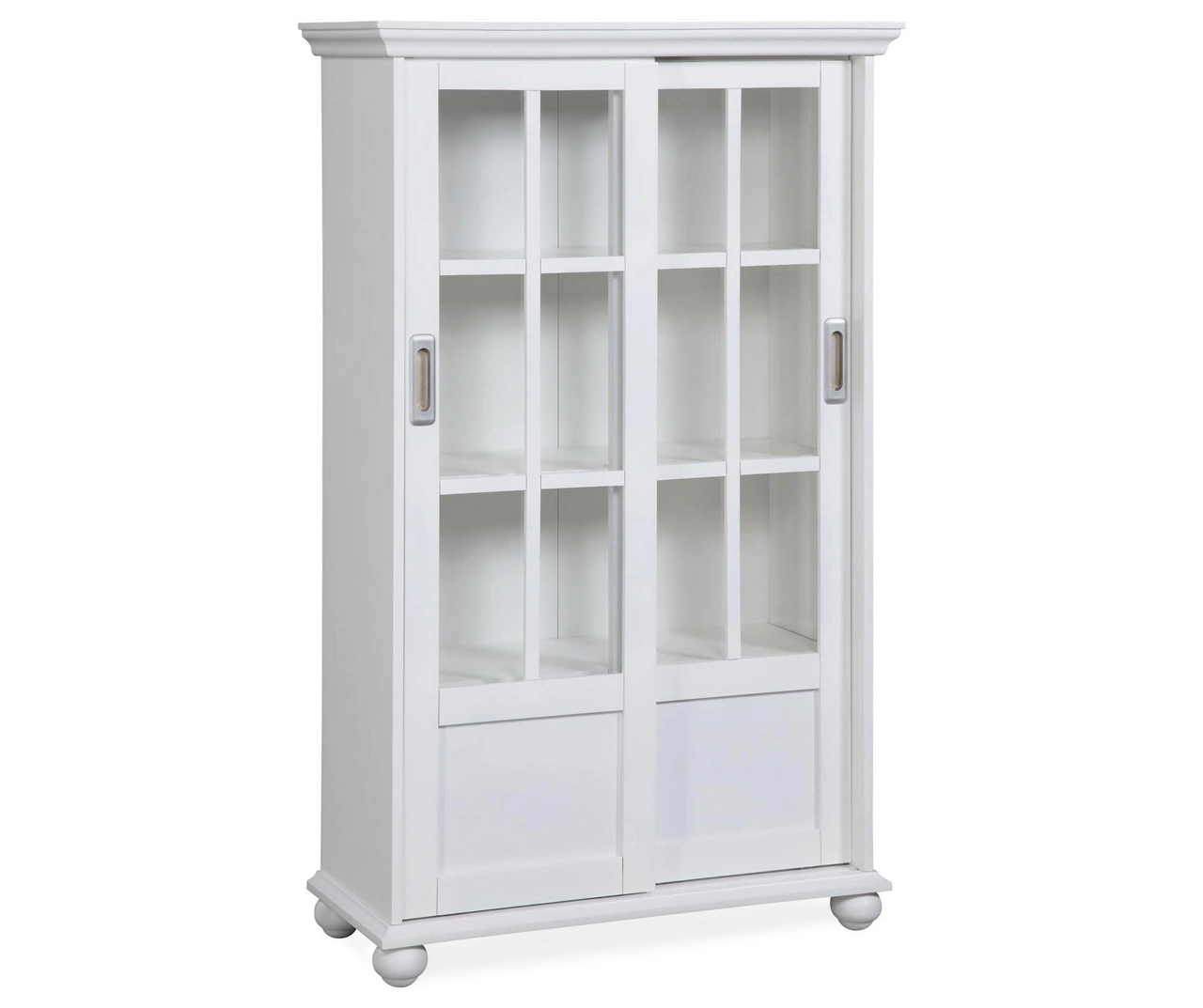 Ameriwood Glass Door 4-Shelf Bookcases 1 Ameriwood Glass Door 4-Shelf Bookcases