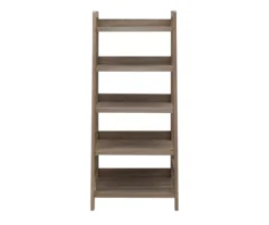 Margo Gray 5-Shelf Ladder Bookcase -Biglots Sales 810386286 A0 2