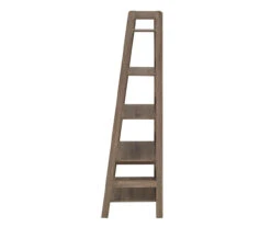 Margo Gray 5-Shelf Ladder Bookcase -Biglots Sales 810386286 A3