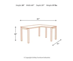 Baraga White L-Shaped Corner Desk -Biglots Sales 810389269 5