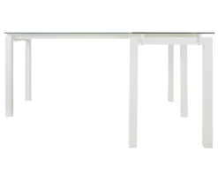 Baraga White L-Shaped Corner Desk -Biglots Sales 810389269 7