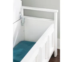 Brady White Storage Bench -Biglots Sales 810389636 3