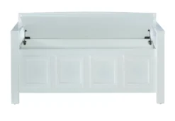 Brady White Storage Bench -Biglots Sales 810389636 5