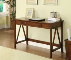 Rockford Antique Tobacco Writing Desk -Biglots Sales 810389677 4