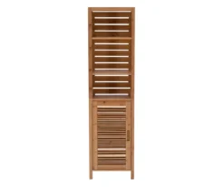 Pierce Bamboo 3-Shelf Tall Cabinet -Biglots Sales 810389688 A0 2