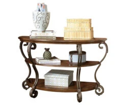 Nestor Brown Console Table -Biglots Sales 810408930 5