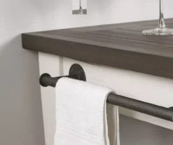 Cayla Two-Tone Rolling Kitchen Cart -Biglots Sales 810423038 2