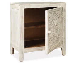 Fossil Ridge White Accent Cabinet -Biglots Sales 810431483 3