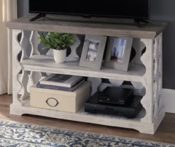 Havalance Gray & White Two-Tone Console Table -Biglots Sales 810458281 1