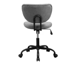 Gray Fabric Office Chair -Biglots Sales 810465634 3