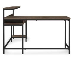 Arlenbry Gray L-Shaped Corner Desk 10 Arlenbry Gray L-Shaped Corner Desk -Biglots Sales 810485152 4