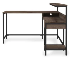 Arlenbry Gray L-Shaped Corner Desk 11 Arlenbry Gray L-Shaped Corner Desk -Biglots Sales 810485152 5
