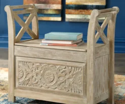 Fossil Ridge Storage Bench -Biglots Sales 810495204