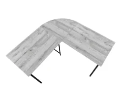 Monarch X Leg L-Shaped Corner Desk -Biglots Sales 810502797 4