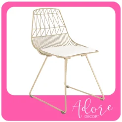 Vivi Metal Dining Chairs, 2-Pack -Biglots Sales 810513496