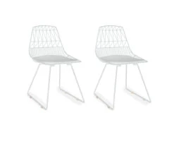 Vivi Metal Dining Chairs, 2-Pack -Biglots Sales 810513498 1