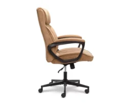Hannah Beige Microfiber Office Chair -Biglots Sales 810513511 12 1