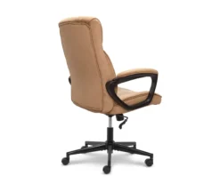Hannah Beige Microfiber Office Chair -Biglots Sales 810513511 13 1