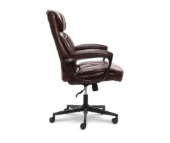 Hannah Brown Bonded Leather Office Chair -Biglots Sales 810513551 11
