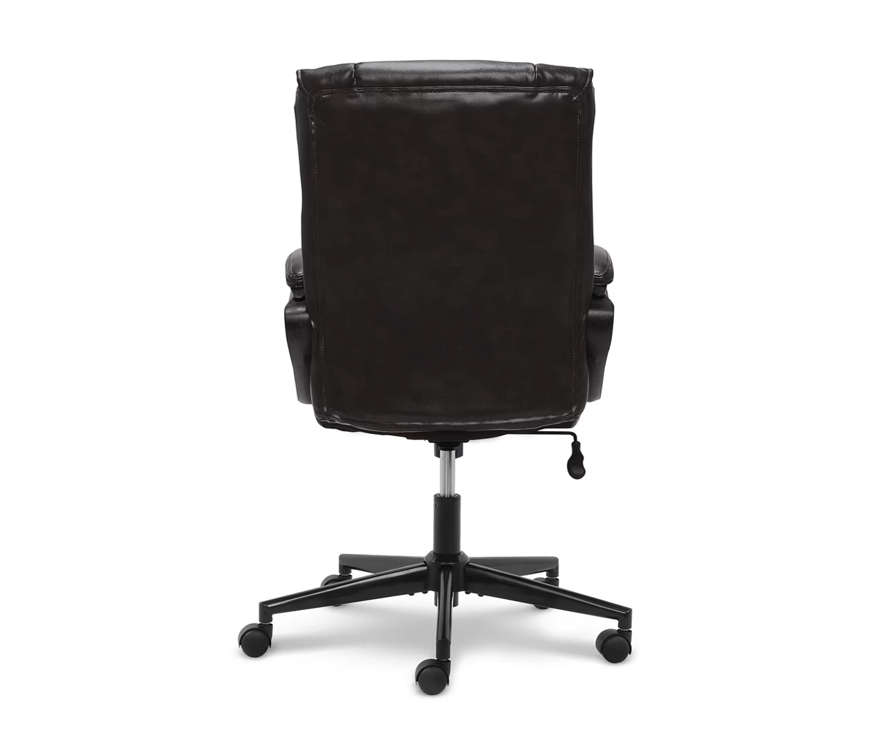 Hannah Black Bonded Leather Office Chair 15 Hannah Black Bonded Leather Office Chair - Image 15