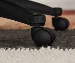 Hannah Black Bonded Leather Office Chair 38 Hannah Black Bonded Leather Office Chair -Biglots Sales 810513552 9