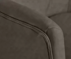 Leighton Gray Memory Foam Bonded Leather Office Chair -Biglots Sales 810513560 5