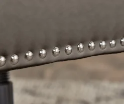 Leighton Gray Memory Foam Bonded Leather Office Chair -Biglots Sales 810513560 8