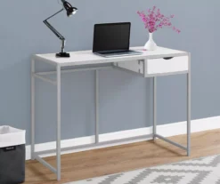 Monarch 42" Single Drawer Computer Desk -Biglots Sales 810527358 1