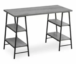 Monarch Metal 3 Tier Computer Desk -Biglots Sales 810527362 2