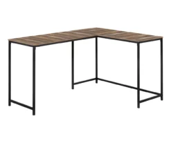 Monarch L-Shaped Metal Corner Desk -Biglots Sales 810527366 2