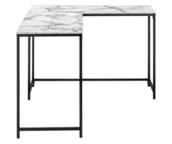 Monarch L-Shaped Metal Corner Desk -Biglots Sales 810527368 5