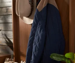 Real Living Villa Park 2-Hook Hall Tree With Cushioned Bench -Biglots Sales 810529576 4