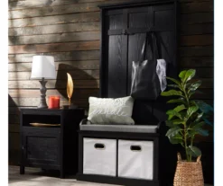 Real Living Villa Park 2-Hook Hall Tree With Cushioned Bench -Biglots Sales 810529578 3