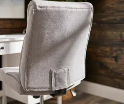 Real Living Villa Park Upholstered Armless Office Chair -Biglots Sales 810531602 6