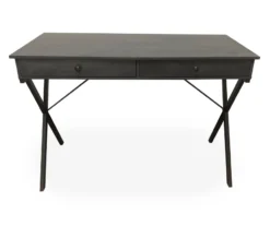 Real Living Rustic 2-Drawer Writing Desk