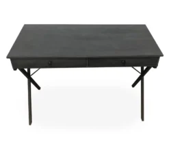 Real Living Rustic 2-Drawer Writing Desk -Biglots Sales 810534674 2