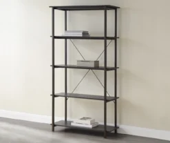 Real Living Rustic 5-Shelf Bookcase -Biglots Sales 810534675