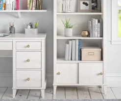 Monarch Hill Poppy Ivory Oak Bookcase -Biglots Sales 810538210 3