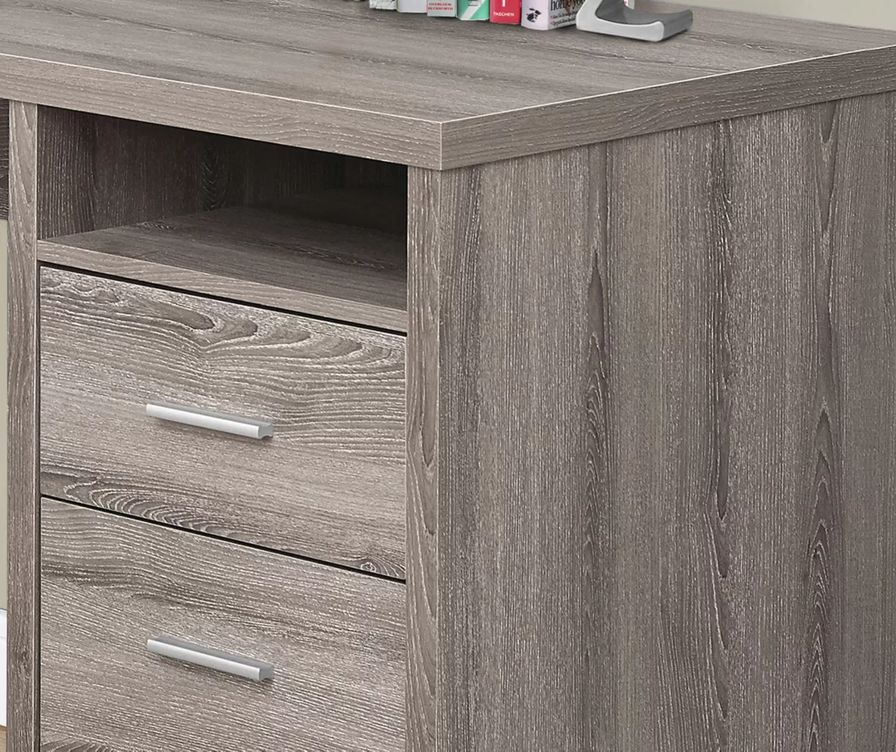 Monarch Metal 2-Drawer L-Shaped Computer Desk 20 Monarch Metal 2-Drawer L-Shaped Computer Desk - Image 20