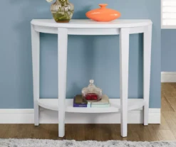 Monarch 2-Tier Half Moon Console Table -Biglots Sales 810542434 1