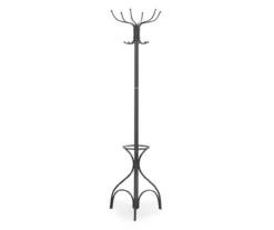 Monarch Metal 12-Hook Coat Rack With Umbrella Holder -Biglots Sales 810542540 2