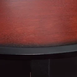 Shirley Black Cherry Transitional Wood Demi Lune Console Table 10 Shirley Black Cherry Transitional Wood Demi Lune Console Table -Biglots Sales 810543150 4