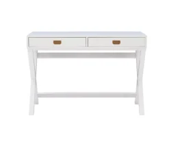 Cami White X-Base Campaign Writing Desk -Biglots Sales 810543179 3