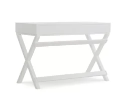 Cami White X-Base Campaign Writing Desk -Biglots Sales 810543179 4
