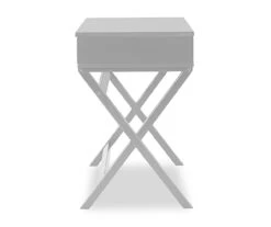 Kari White Lift-Top Campaign Desk -Biglots Sales 810543181 4