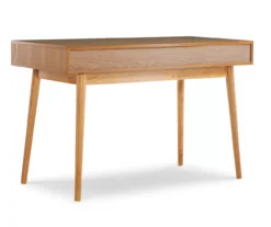 Nate Ash & White 2-Drawer Writing Desk -Biglots Sales 810543187 A2 3