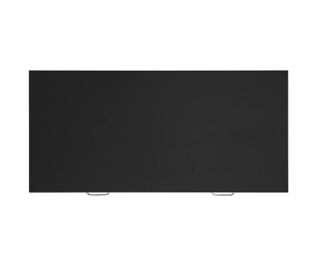 Kari Black 2-Drawer Campaign Desk 3 Kari Black 2-Drawer Campaign Desk - Image 3