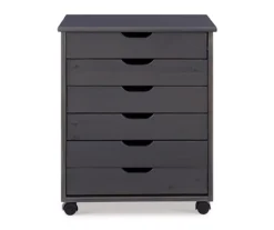 Craft Mate Wide Gray 6-Drawer Rolling Storage Cart -Biglots Sales 810543297 3