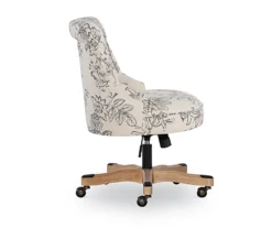 Tift Floral Fabric Swivel Office Chair -Biglots Sales 810543335 4